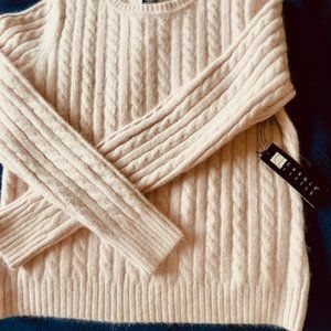 light blush Angora sweater
